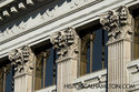 Closeup Of Top Three Columns