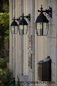 Stone Wall With Lamps