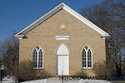 Front Of The White Brick Church