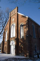 Front Of The Historic Church