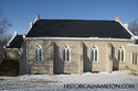Side Of The Stone Walled Church