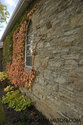 Closeup Of The Stone Blocks Making Up The Historic School