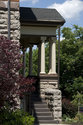 Side View Of Covered Porch