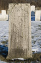 Single Old Tombstone